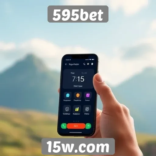 Experiência do usuário no site da 595bet